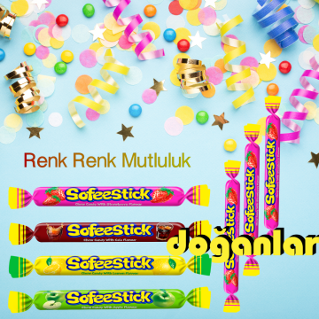 Sofeestick Karışık Meyve Aromalı Yumuşak Şeker