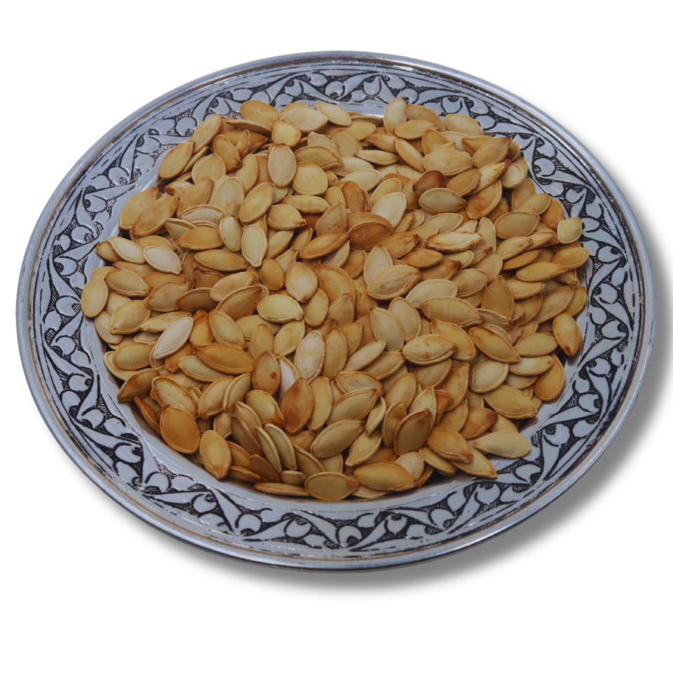 500 GR. TUZSUZ  KABAK ÇEKİRDEĞİ KAVRULMUŞ