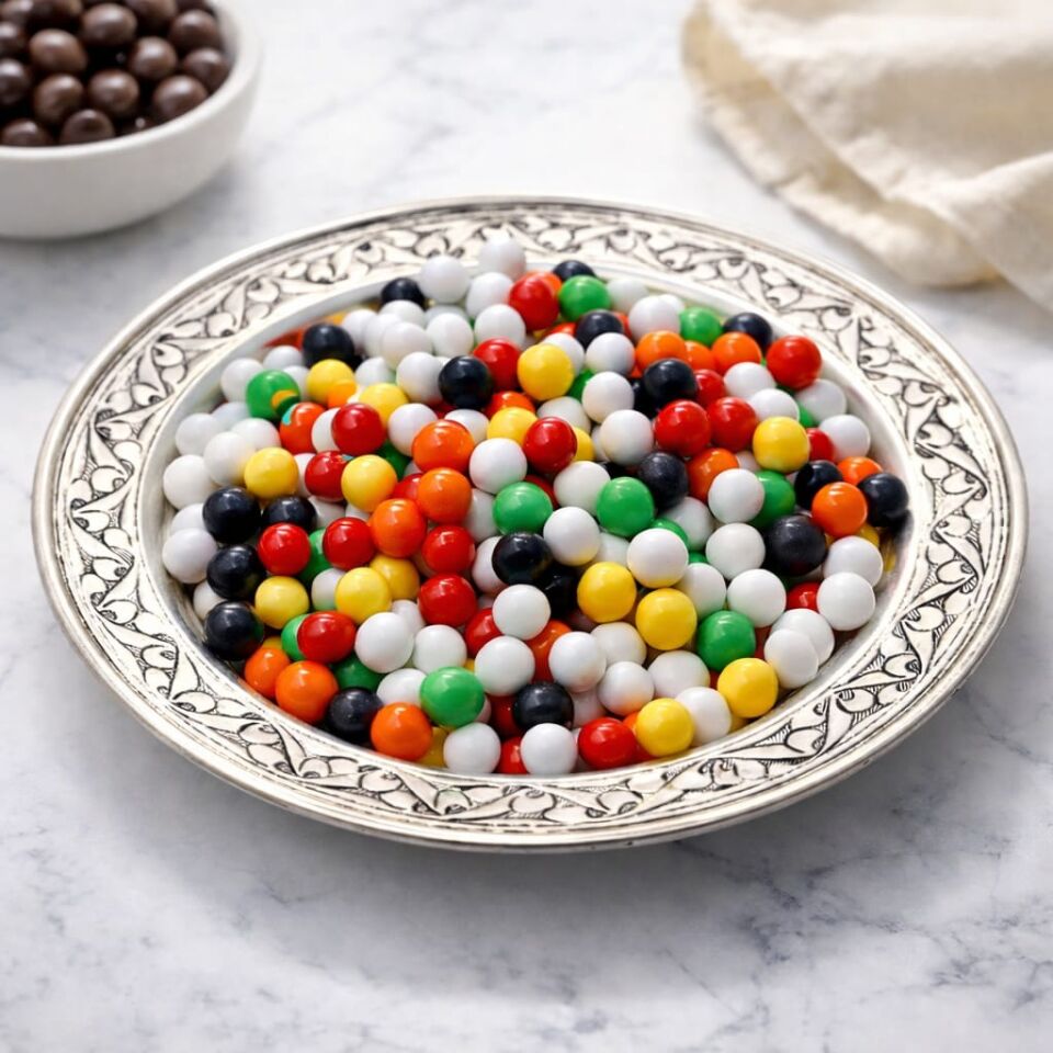 500 GR.ÇİKOLATALI LEBLEBİ ŞEKERİ
